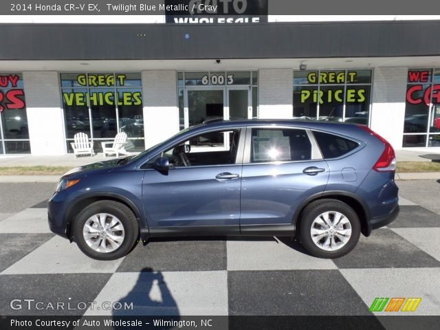 2014 Honda CR-V EX in Twilight Blue Metallic