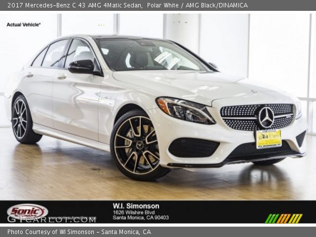 2017 Mercedes-Benz C 43 AMG 4Matic Sedan in Polar White