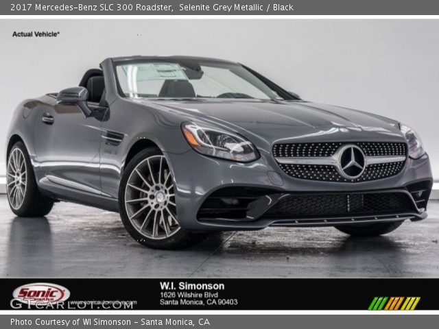 2017 Mercedes-Benz SLC 300 Roadster in Selenite Grey Metallic