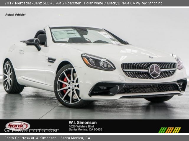 2017 Mercedes-Benz SLC 43 AMG Roadster in Polar White