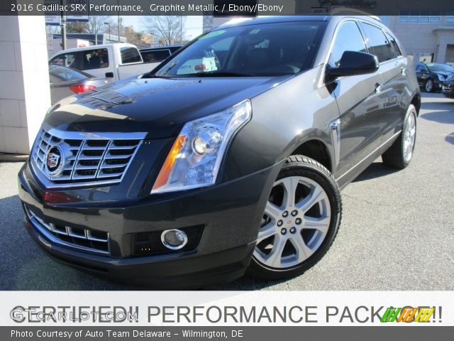 2016 Cadillac SRX Performance in Graphite Metallic