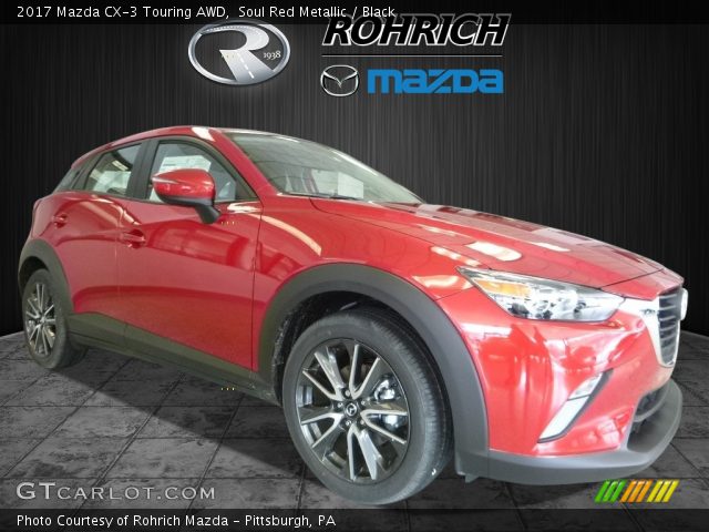 2017 Mazda CX-3 Touring AWD in Soul Red Metallic