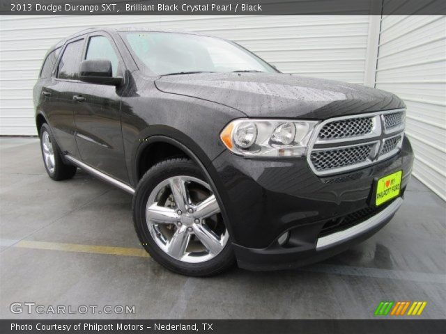2013 Dodge Durango SXT in Brilliant Black Crystal Pearl