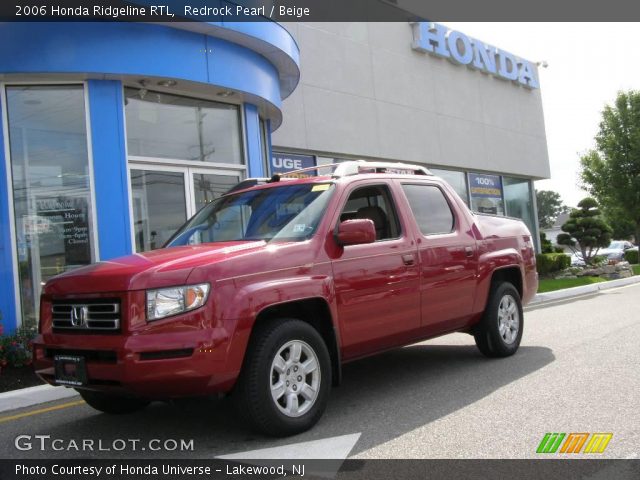 2006 Honda Ridgeline RTL in Redrock Pearl