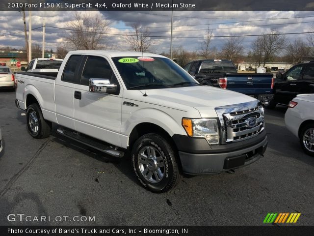 2010 Ford F150 XL SuperCab 4x4 in Oxford White