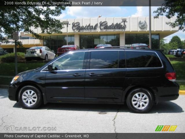 2008 Honda Odyssey EX-L in Nighthawk Black Pearl