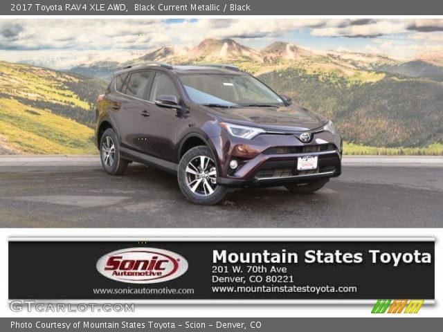 2017 Toyota RAV4 XLE AWD in Black Current Metallic