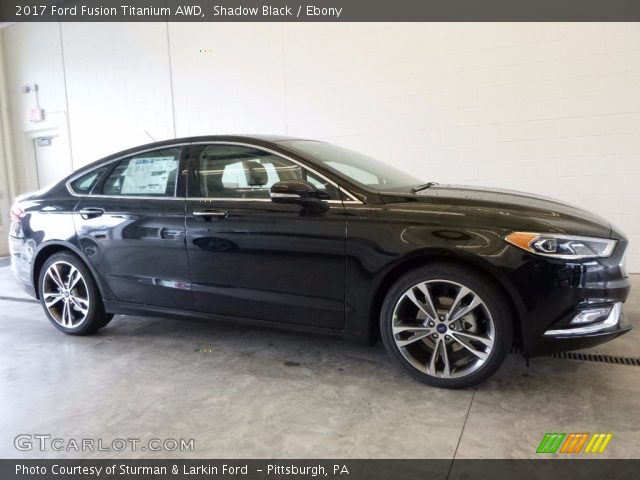 2017 Ford Fusion Titanium AWD in Shadow Black