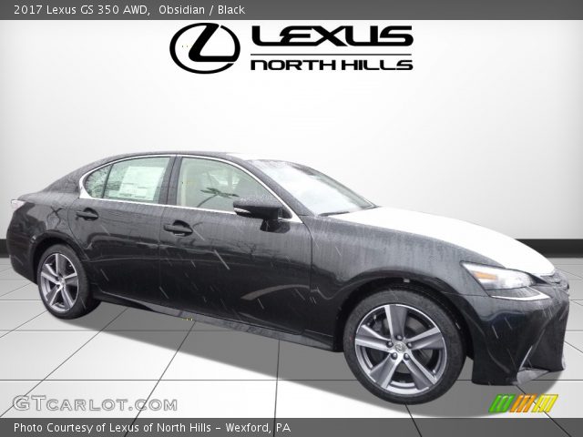 2017 Lexus GS 350 AWD in Obsidian
