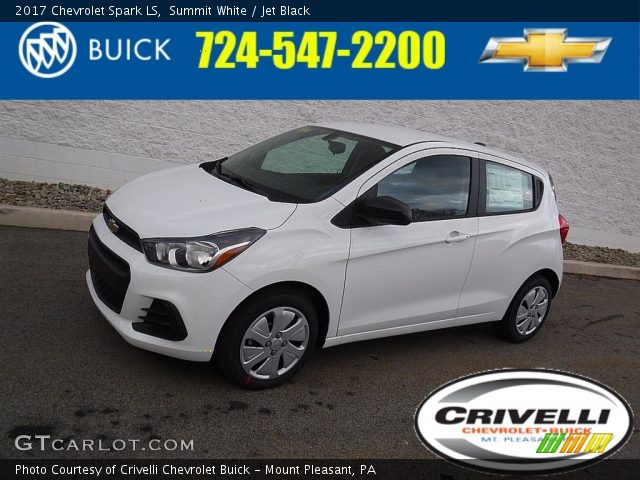 2017 Chevrolet Spark LS in Summit White