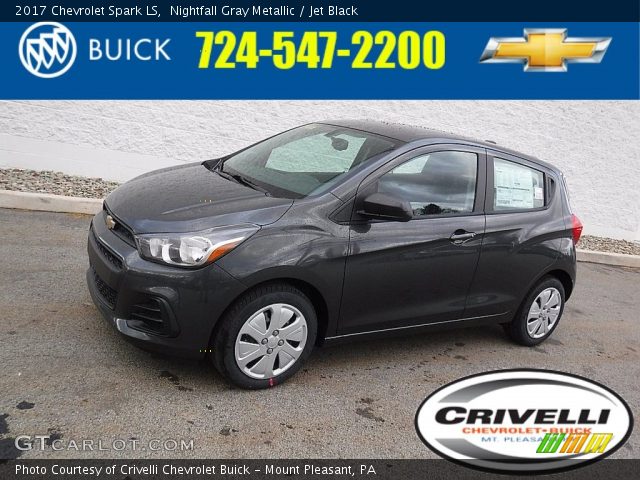 2017 Chevrolet Spark LS in Nightfall Gray Metallic