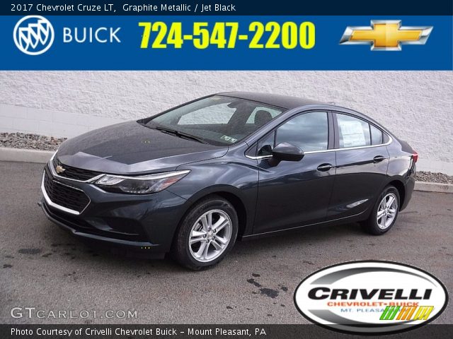 2017 Chevrolet Cruze LT in Graphite Metallic