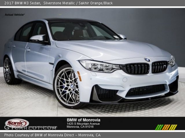 2017 BMW M3 Sedan in Silverstone Metallic