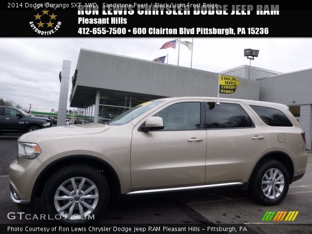 2014 Dodge Durango SXT AWD in Sandstone Pearl