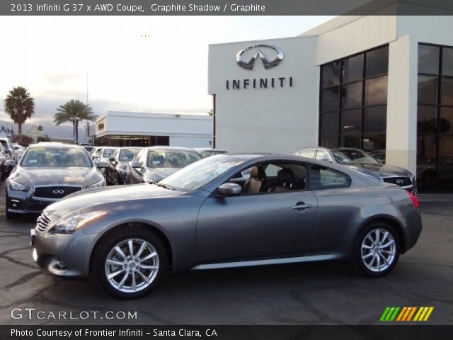2013 Infiniti G 37 x AWD Coupe in Graphite Shadow