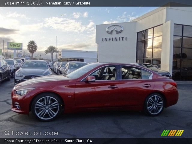 2014 Infiniti Q 50 3.7 in Venetian Ruby