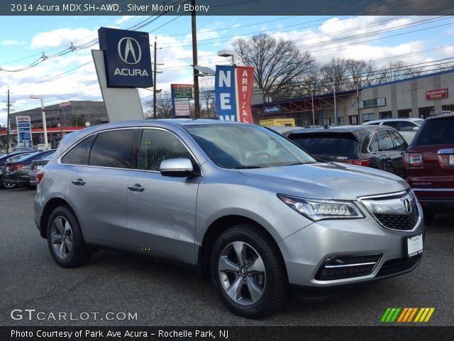 2014 Acura MDX SH-AWD in Silver Moon