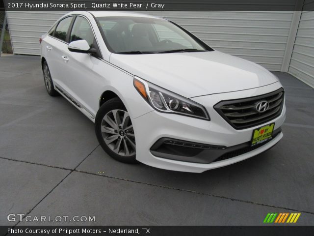 2017 Hyundai Sonata Sport in Quartz White Pearl