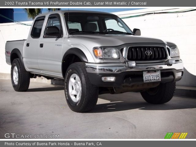 2002 Toyota Tacoma V6 PreRunner Double Cab in Lunar Mist Metallic