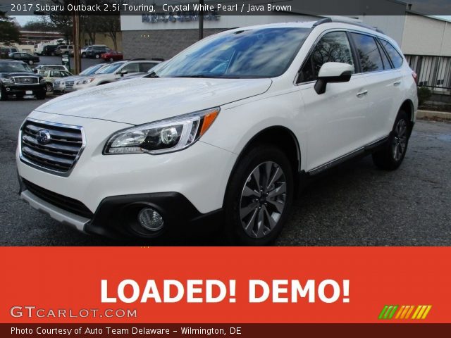2017 Subaru Outback 2.5i Touring in Crystal White Pearl