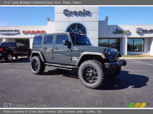 2017 Jeep Wrangler Unlimited Sport 4x4 in Rhino
