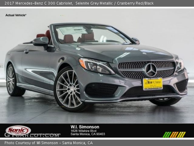 2017 Mercedes-Benz C 300 Cabriolet in Selenite Grey Metallic