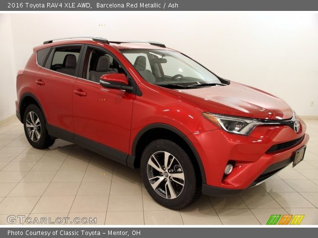 2016 Toyota RAV4 XLE AWD in Barcelona Red Metallic