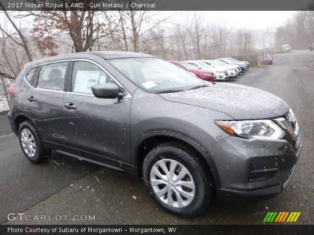 2017 Nissan Rogue S AWD in Gun Metallic