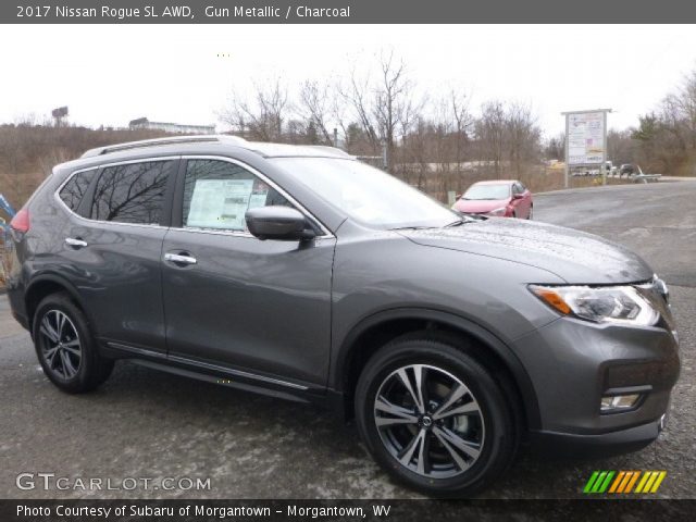 2017 Nissan Rogue SL AWD in Gun Metallic