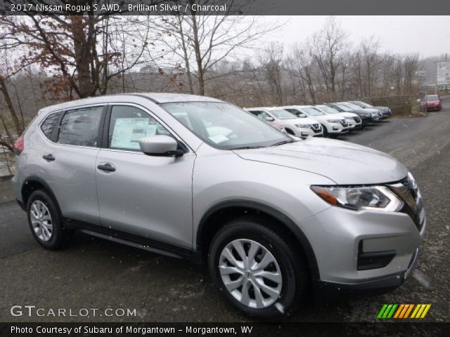 2017 Nissan Rogue S AWD in Brilliant Silver