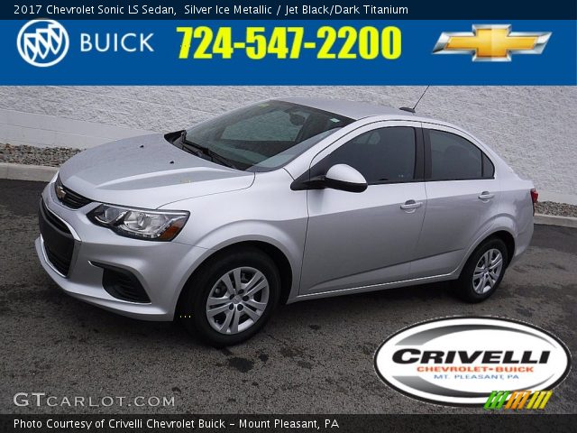 2017 Chevrolet Sonic LS Sedan in Silver Ice Metallic