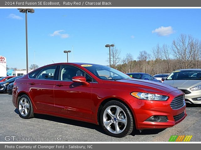 2014 Ford Fusion SE EcoBoost in Ruby Red