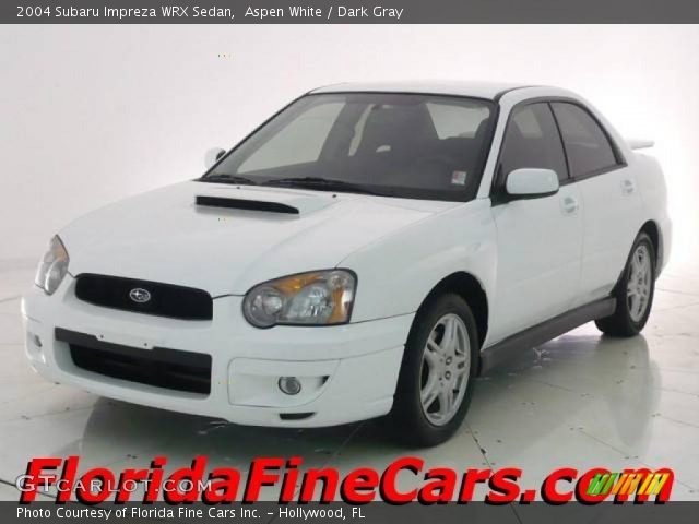 2004 Subaru Impreza WRX Sedan in Aspen White