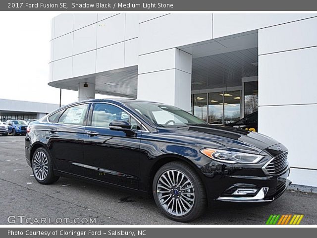 2017 Ford Fusion SE in Shadow Black