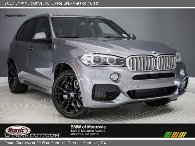 2017 BMW X5 xDrive50i in Space Gray Metallic