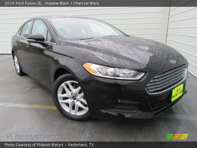 2016 Ford Fusion SE in Shadow Black