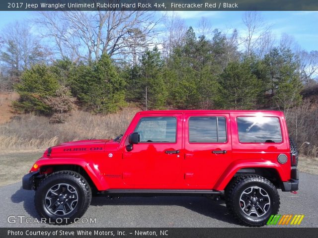 2017 Jeep Wrangler Unlimited Rubicon Hard Rock 4x4 in Firecracker Red