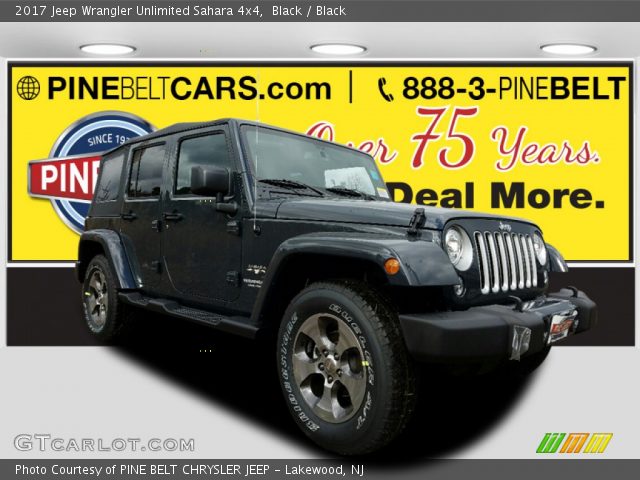 2017 Jeep Wrangler Unlimited Sahara 4x4 in Black
