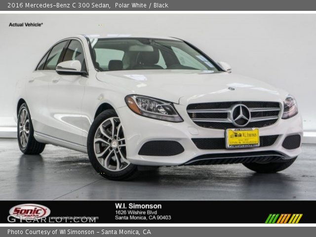 2016 Mercedes-Benz C 300 Sedan in Polar White