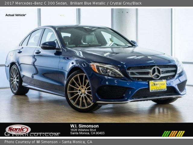 2017 Mercedes-Benz C 300 Sedan in Brilliant Blue Metallic