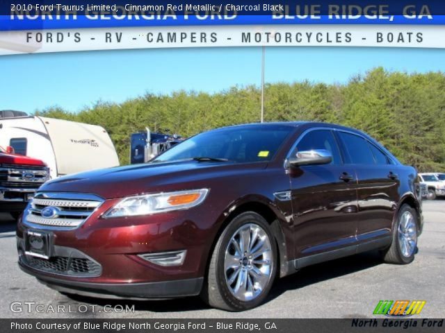 2010 Ford Taurus Limited in Cinnamon Red Metallic