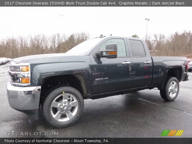 2017 Chevrolet Silverado 2500HD Work Truck Double Cab 4x4 in Graphite Metallic