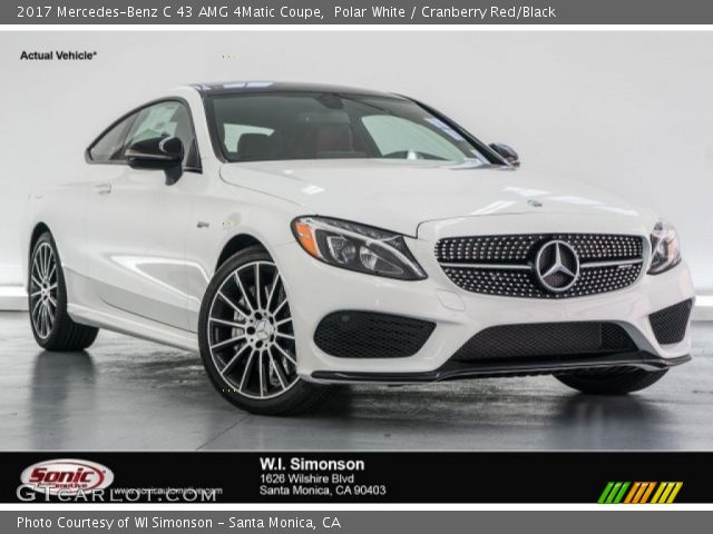 2017 Mercedes-Benz C 43 AMG 4Matic Coupe in Polar White