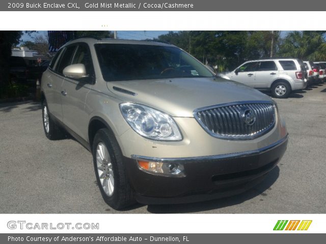 2009 Buick Enclave CXL in Gold Mist Metallic