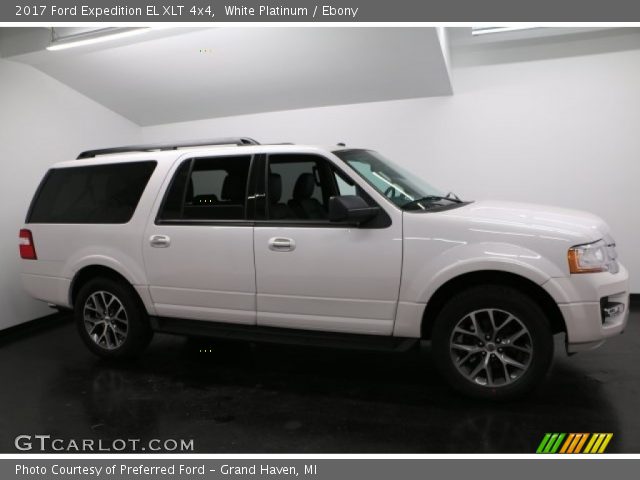 2017 Ford Expedition EL XLT 4x4 in White Platinum