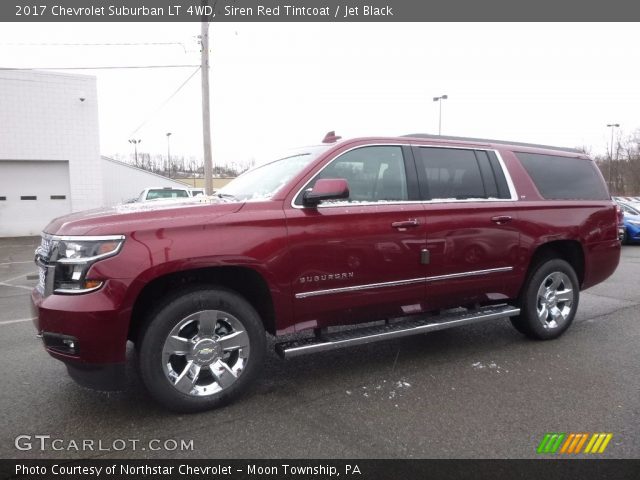 2017 Chevrolet Suburban LT 4WD in Siren Red Tintcoat