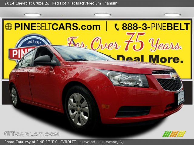 2014 Chevrolet Cruze LS in Red Hot