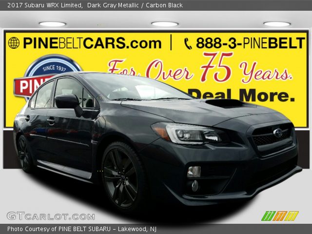 2017 Subaru WRX Limited in Dark Gray Metallic