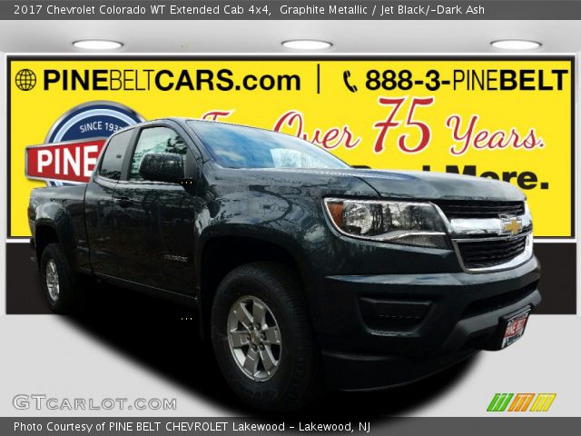 2017 Chevrolet Colorado WT Extended Cab 4x4 in Graphite Metallic
