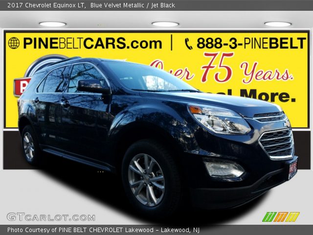 2017 Chevrolet Equinox LT in Blue Velvet Metallic
